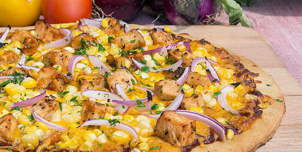 BBQ Pizza Recipe Image