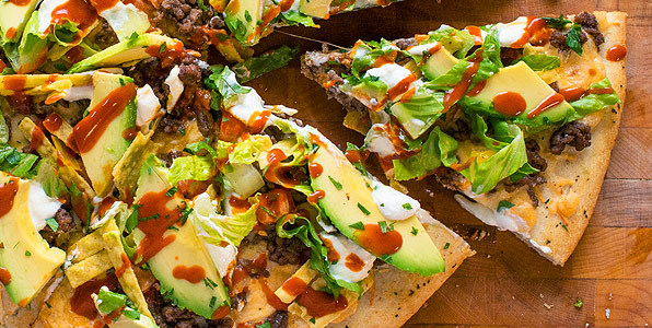 Taco Night Pizza Recipe Image