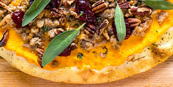 Thanksgiving Pizza Recipe Image