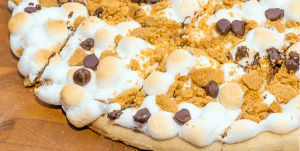 smores pizza